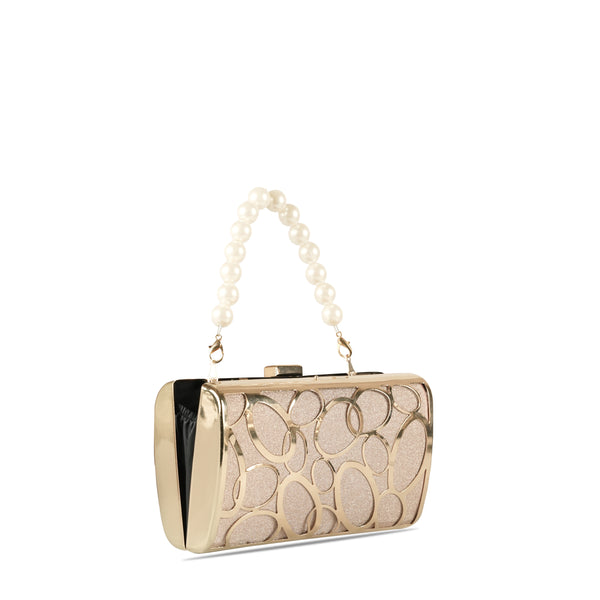 Peach Jiggly Clutch