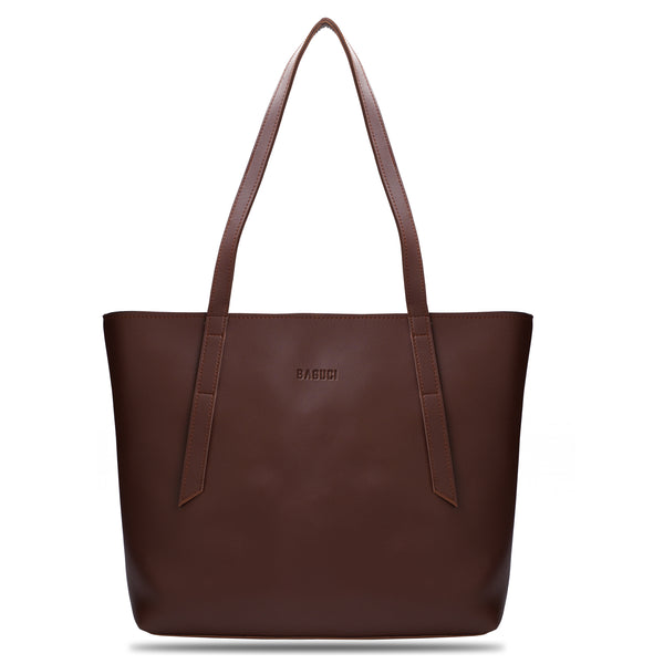 Horse Brown Long Handle Tote Bag