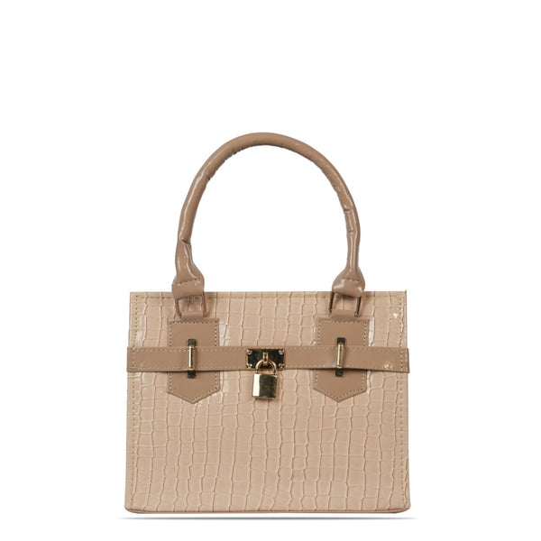 Creamy Shine Lock Bag