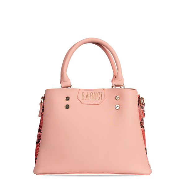 Baby pink Crocodile Handbag