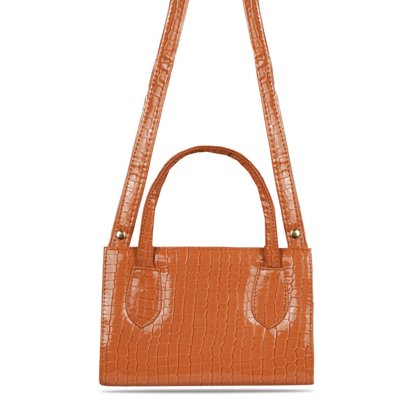 Horse Brown Shiny Craft Bag