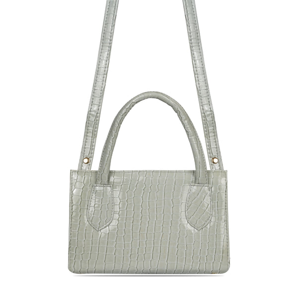 Grey Shiny Craft Bag