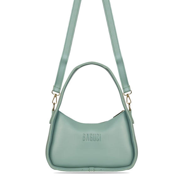 Soft Green Crumpy Bag