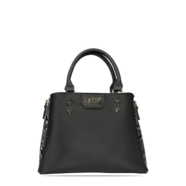 Black Crocodile Handbag