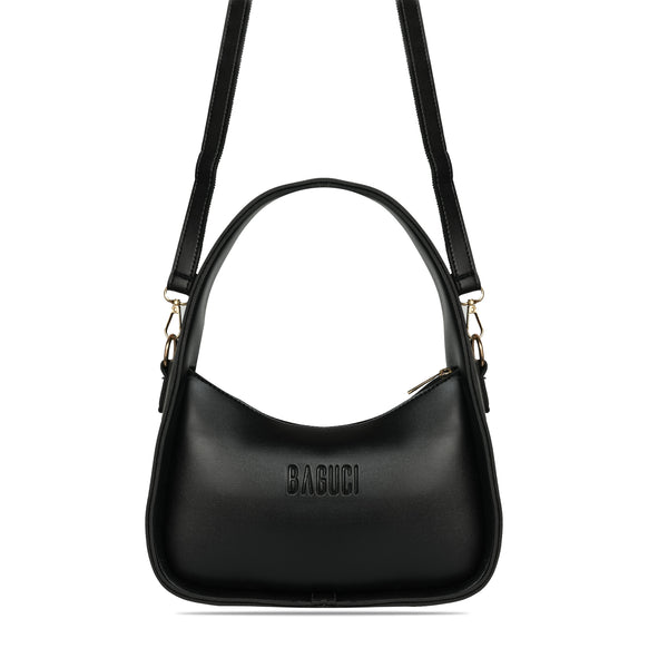 Black Crumpy Bag