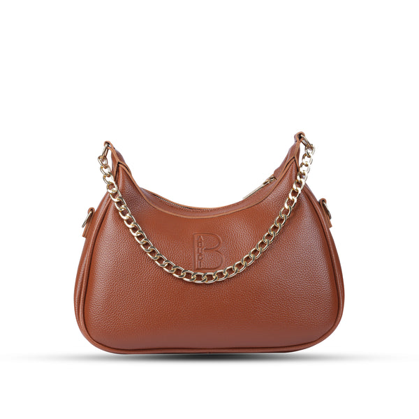 Horse Brown Baguci Signature Bag