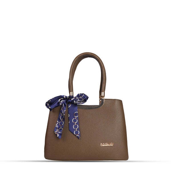 Olive Green Three Compartment Satchel bag