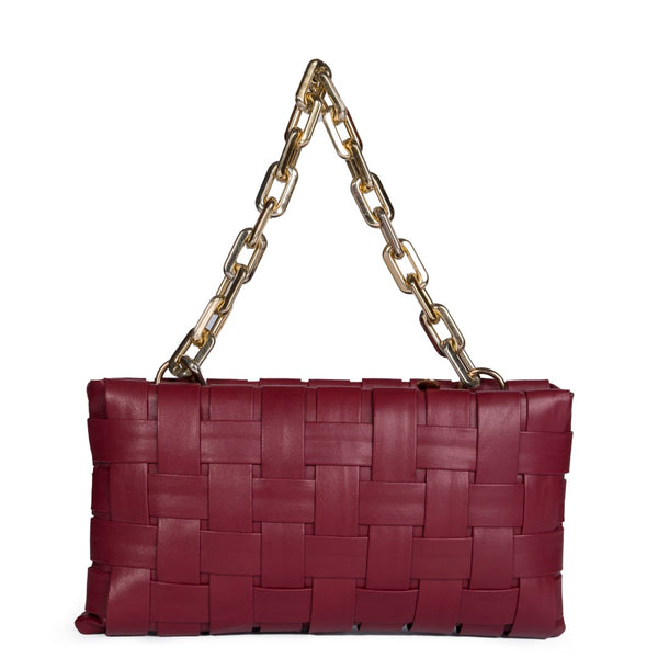 Burgundy Wave Bag