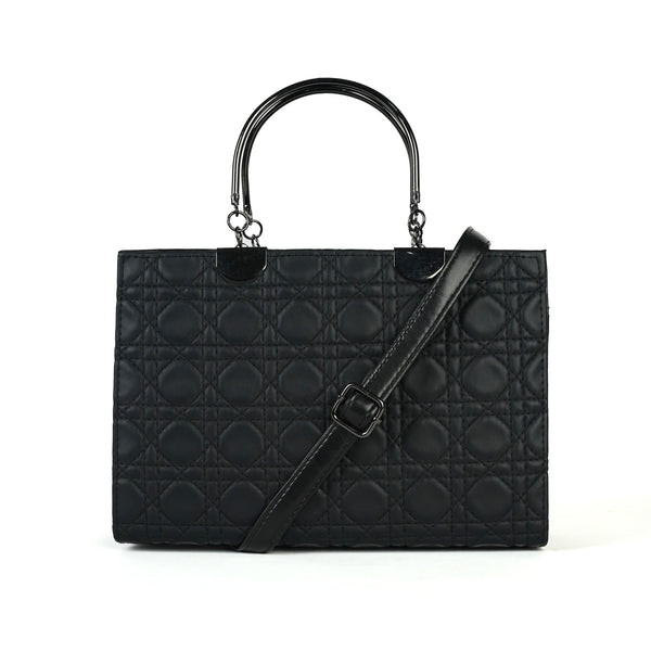 Black Bunch Boxy Bag