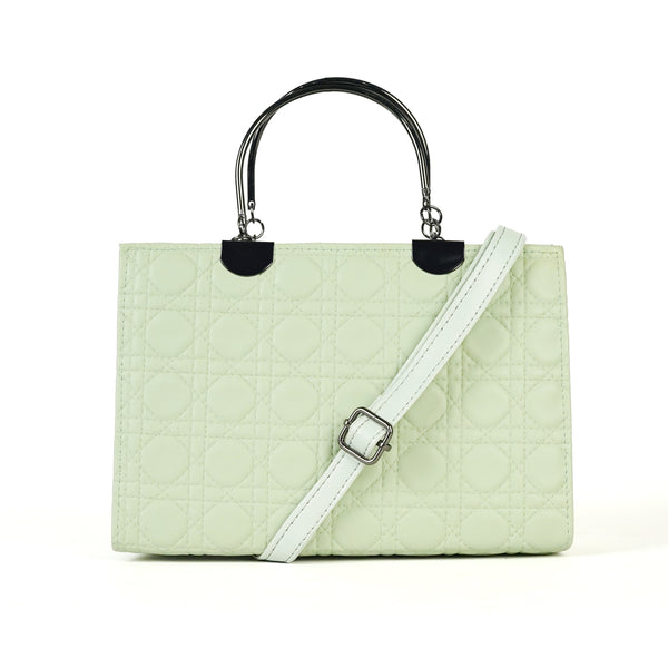 Tea Green Bunch Boxy Bag